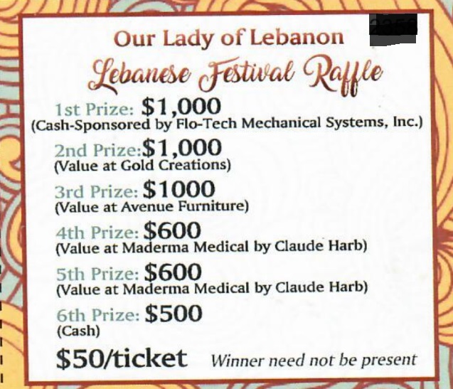 Raffle Ticket 2023