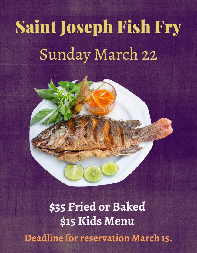Saint Joseph Fish Fry